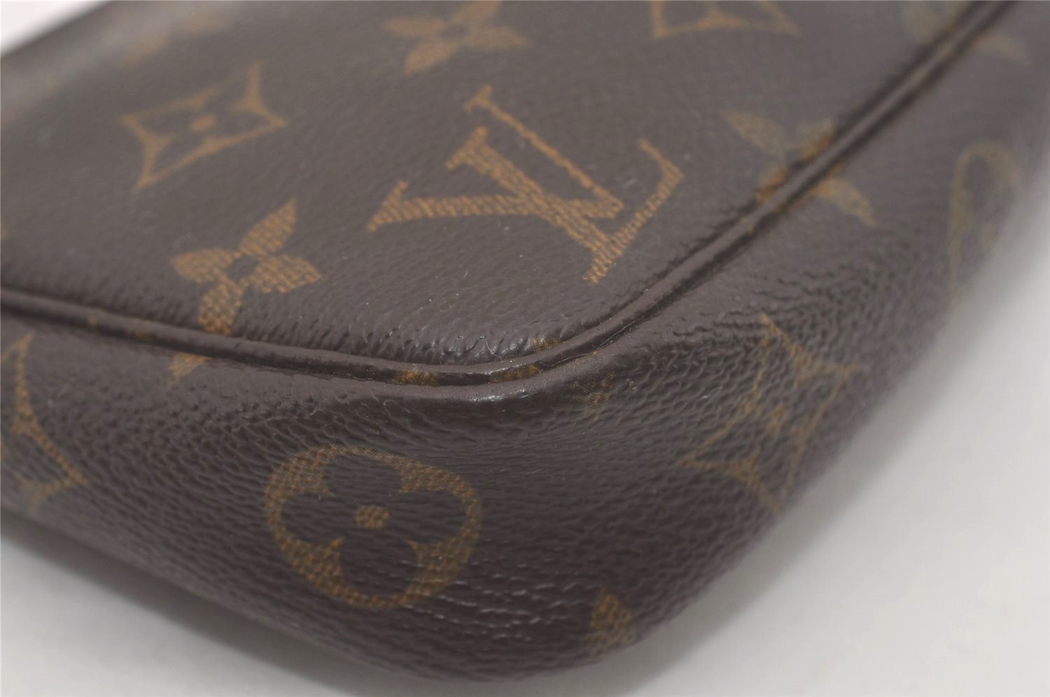 Authentic Louis Vuitton Monogram Pochette Accessoires Pouch M51980 LV Junk 8629I