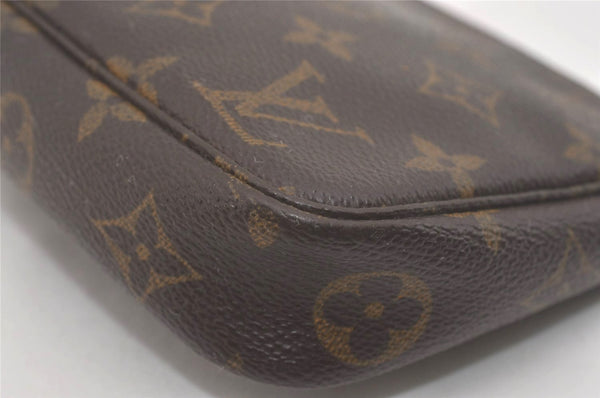 Authentic Louis Vuitton Monogram Pochette Accessoires Pouch M51980 LV Junk 8629I