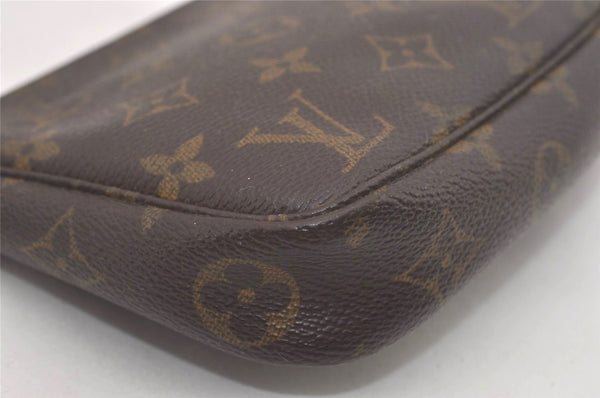 Authentic Louis Vuitton Monogram Pochette Accessoires Pouch M51980 LV Junk 8629I