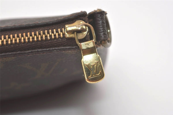 Authentic Louis Vuitton Monogram Pochette Accessoires Pouch M51980 LV Junk 8629I