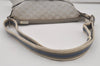 Authentic GUCCI Shoulder Cross Body Bag GG Canvas Leather 145857 Silver 8630I
