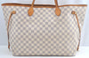 Authentic Louis Vuitton Damier Azur Neverfull GM N51108 Shoulder Tote Bag 8631I