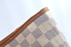 Authentic Louis Vuitton Damier Azur Neverfull GM N51108 Shoulder Tote Bag 8631I