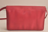 Authentic PRADA Saffiano Leather 2Way Shoulder Bag Long Wallet Purse Pink 8631M