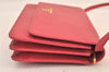 Authentic PRADA Saffiano Leather 2Way Shoulder Bag Long Wallet Purse Pink 8631M