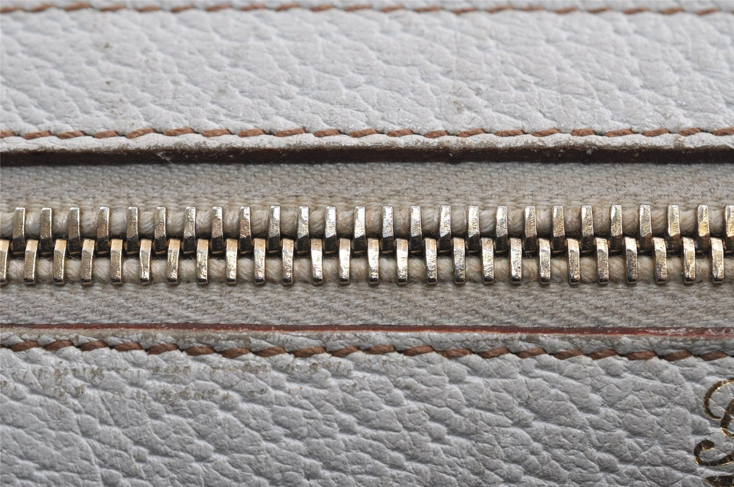 Authentic GUCCI Abbey Shoulder Hand Boston Bag Purse Leather 130942 White 8634I