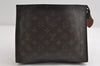 Auth Louis Vuitton Monogram Poche Toilette 26 M47542 Cosmetics Pouch Junk 8635I