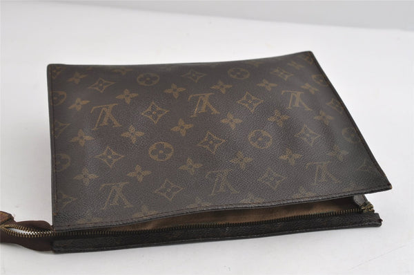 Auth Louis Vuitton Monogram Poche Toilette 26 M47542 Cosmetics Pouch Junk 8635I