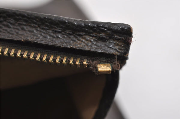 Auth Louis Vuitton Monogram Poche Toilette 26 M47542 Cosmetics Pouch Junk 8635I