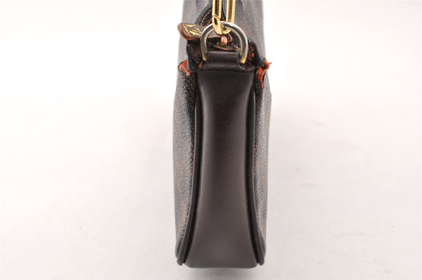 Authentic Louis Vuitton Damier Navona Hand Bag Pouch Purse N51983 LV 8636I