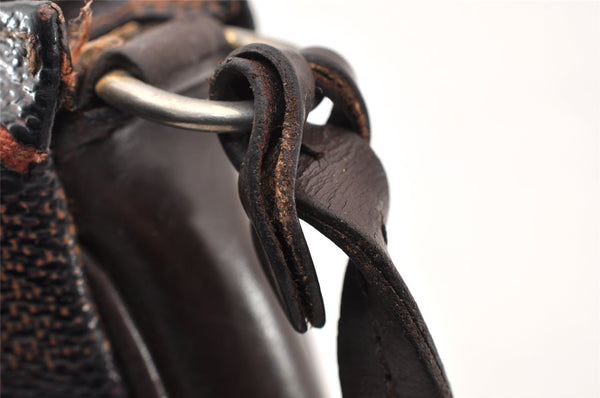 Authentic Louis Vuitton Damier Navona Hand Bag Pouch Purse N51983 LV 8636I