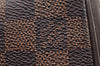 Authentic Louis Vuitton Damier Navona Hand Bag Pouch Purse N51983 LV 8636I