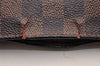 Authentic Louis Vuitton Damier Navona Hand Bag Pouch Purse N51983 LV 8636I