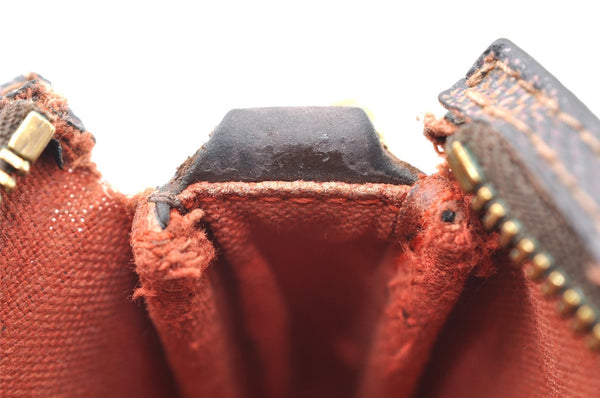 Authentic Louis Vuitton Damier Navona Hand Bag Pouch Purse N51983 LV 8636I