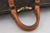 Auth Louis Vuitton Monogram Keepall Bandouliere 55 Old Model Boston Bag 8639I