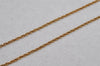 Authentic NINA RICCI Vintage Gold Tone Rhinestone Chain Pendant Necklace  8642J