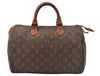 Authentic Louis Vuitton Monogram Speedy 30 Hand Boston Bag Old Model LV 8644I