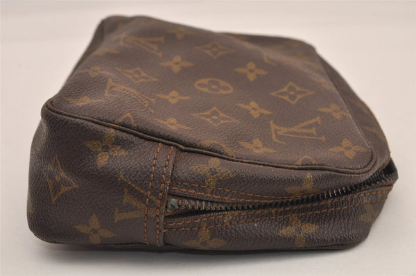 Auth Louis Vuitton Monogram Trousse Toilette 23 Clutch Bag M47524 LV Junk 8645M