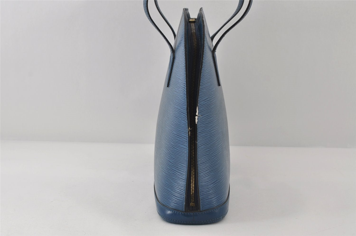 Authentic Louis Vuitton Epi Lussac Shoulder Tote Bag Blue M52285 LV 8646I