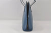 Authentic Louis Vuitton Epi Lussac Shoulder Tote Bag Blue M52285 LV 8646I