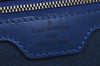Authentic Louis Vuitton Epi Lussac Shoulder Tote Bag Blue M52285 LV 8646I