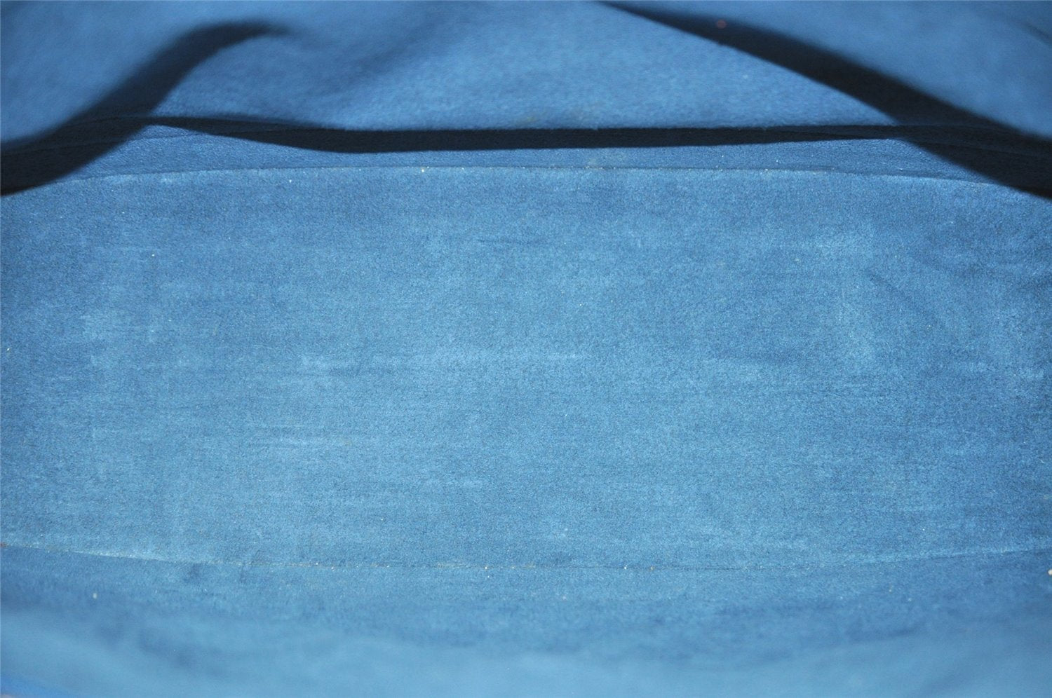 Authentic Louis Vuitton Epi Lussac Shoulder Tote Bag Blue M52285 LV 8646I