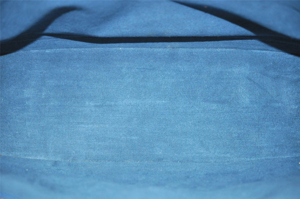 Authentic Louis Vuitton Epi Lussac Shoulder Tote Bag Blue M52285 LV 8646I