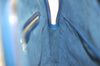 Authentic Louis Vuitton Epi Lussac Shoulder Tote Bag Blue M52285 LV 8646I
