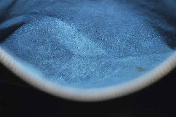 Authentic Louis Vuitton Epi Lussac Shoulder Tote Bag Blue M52285 LV 8646I