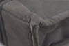 Authentic HERMES Fourre Tout PM Vintage Hand Tote Bag Canvas Gray 8648I