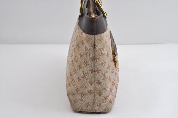 Authentic Louis Vuitton Monogram Mini Lucille PM Hand Bag Pink M92678 LV 8649I