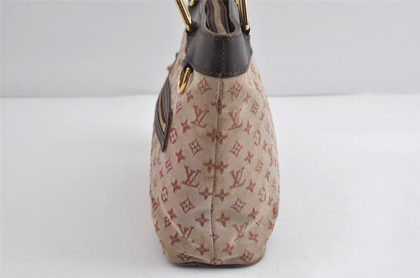 Authentic Louis Vuitton Monogram Mini Lucille PM Hand Bag Pink M92678 LV 8649I