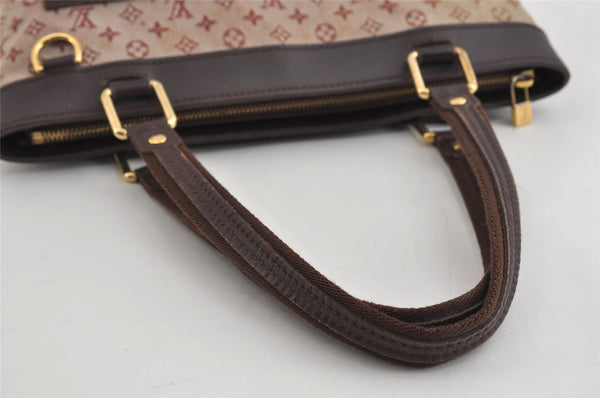 Authentic Louis Vuitton Monogram Mini Lucille PM Hand Bag Pink M92678 LV 8649I