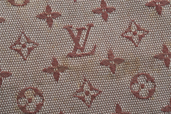 Authentic Louis Vuitton Monogram Mini Lucille PM Hand Bag Pink M92678 LV 8649I