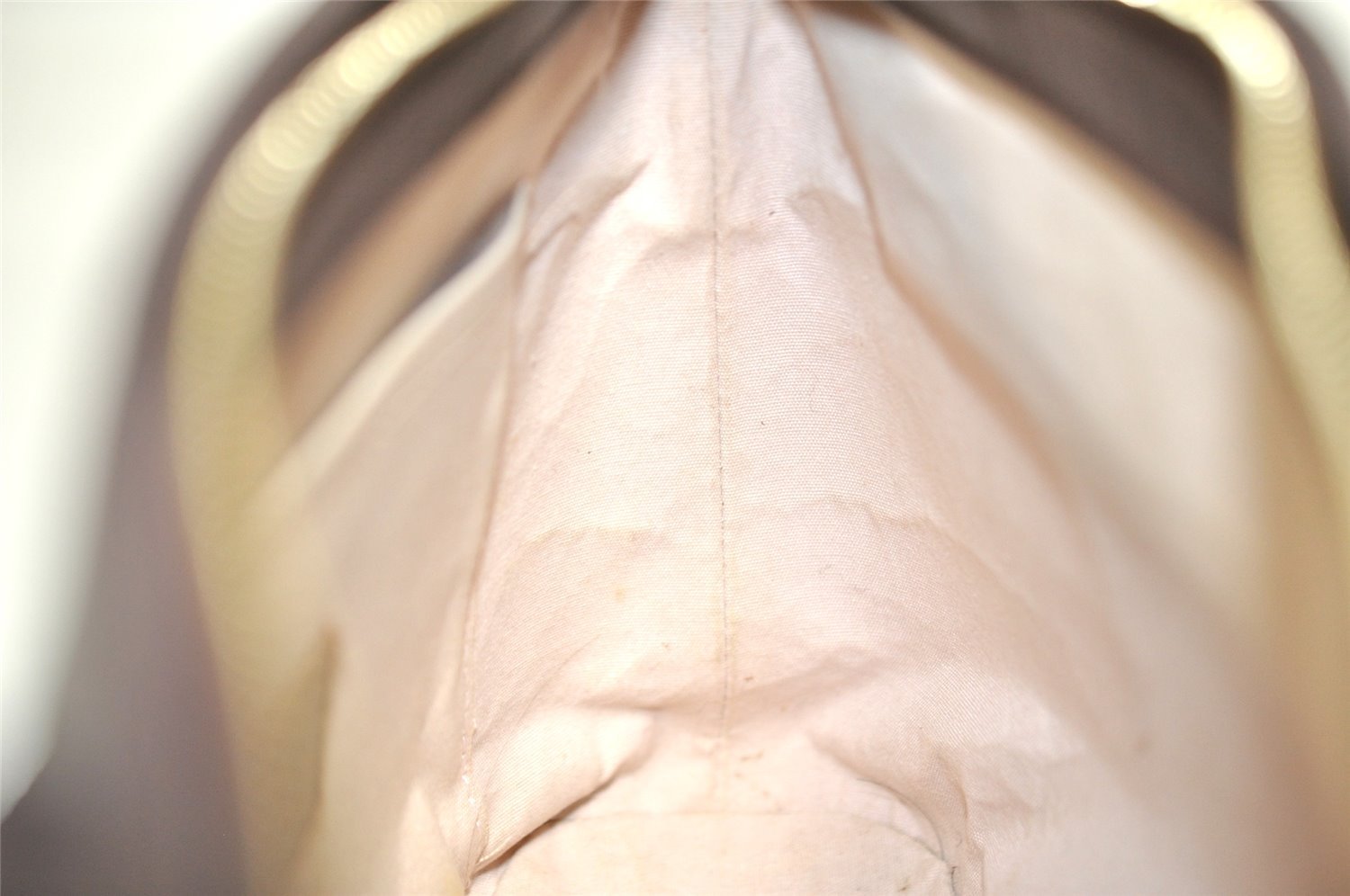 Authentic Louis Vuitton Monogram Mini Lucille PM Hand Bag Pink M92678 LV 8649I