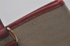 Authentic GUCCI Vintage Shoulder Hand Tote Bag Canvas Leather 257302 Beige 8650I