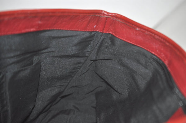 Authentic GUCCI Vintage Shoulder Hand Tote Bag Canvas Leather 257302 Beige 8650I