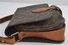 Authentic Louis Vuitton Monogram Cartouchiere MM Shoulder Bag Old Model 8651I