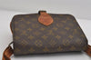 Authentic Louis Vuitton Monogram Cartouchiere MM Shoulder Bag Old Model 8651I