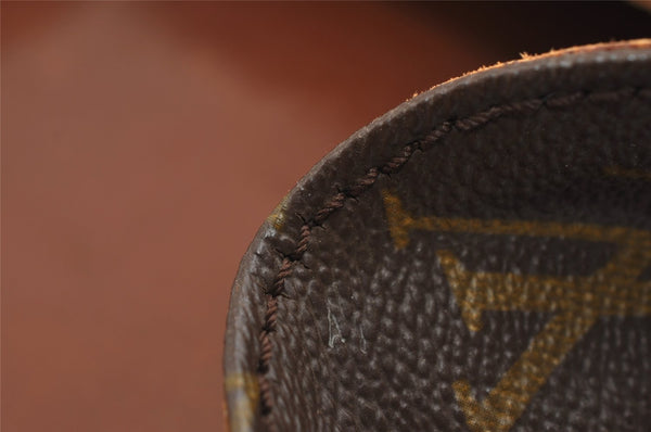 Authentic Louis Vuitton Monogram Cartouchiere MM Shoulder Bag Old Model 8651I