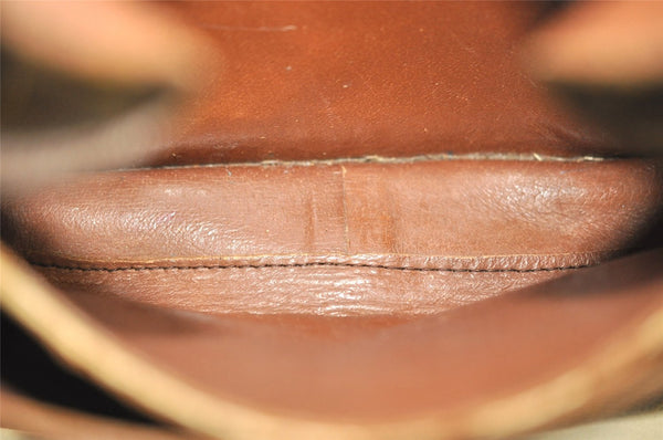 Authentic Louis Vuitton Monogram Cartouchiere MM Shoulder Bag Old Model 8651I