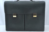 Authentic Louis Vuitton Taiga Serviette Kazan Briefcase Green LV 8652I