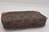 Auth Louis Vuitton Monogram Marly Dragonne PM Clutch Hand Bag Old Model LV 8652M