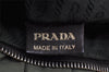 Authentic PRADA Nylon Tessuto Leather Shoulder Cross Body Bag Khaki Green 8653I