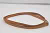 Authentic Louis Vuitton Leather Shoulder Strap Beige 47.6" LV 8654I