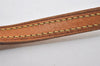 Authentic Louis Vuitton Leather Shoulder Strap Beige 47.6" LV 8654I