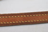 Authentic Louis Vuitton Leather Shoulder Strap Beige 47.6" LV 8654I