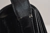 Authentic GUCCI Vintage Shoulder Hand Bag Purse Leather Black 8654J