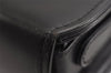 Authentic GUCCI Vintage Shoulder Hand Bag Purse Leather Black 8654J