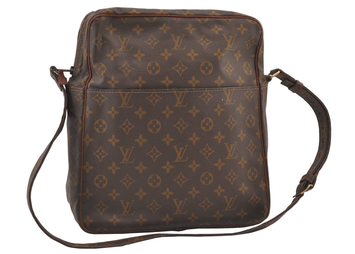 Authentic Louis Vuitton Monogram Marceau Shoulder Cross Body Bag Old Model 8664J